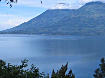 Volcanoes Toliman and Atitlan